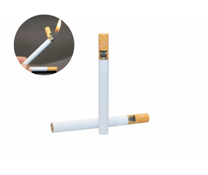 Mini Feuerzeug im Zigaretten-Look - Gas, Reibrad & Taschenformat