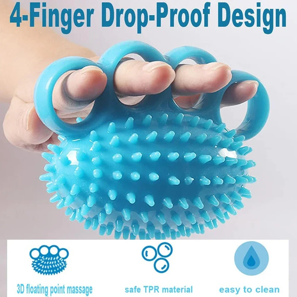 Hand Grip Strengthener & Finger Exerciser Ball – Therapie, Stressabbau und Handrehabilitation