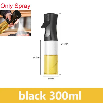 2-in-1 Öl Sprühflasche 500ml – Olivenöl Sprayer & Ausgießer für Küche