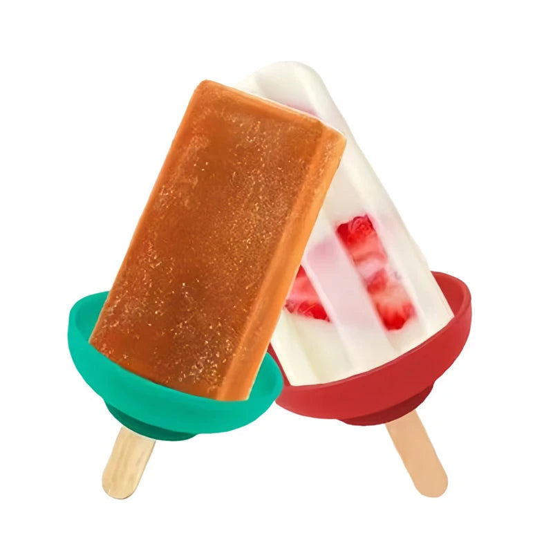 Silikon Eishalter Anti-Tropf – Wiederverwendbarer Popsicle Halter für Kinder