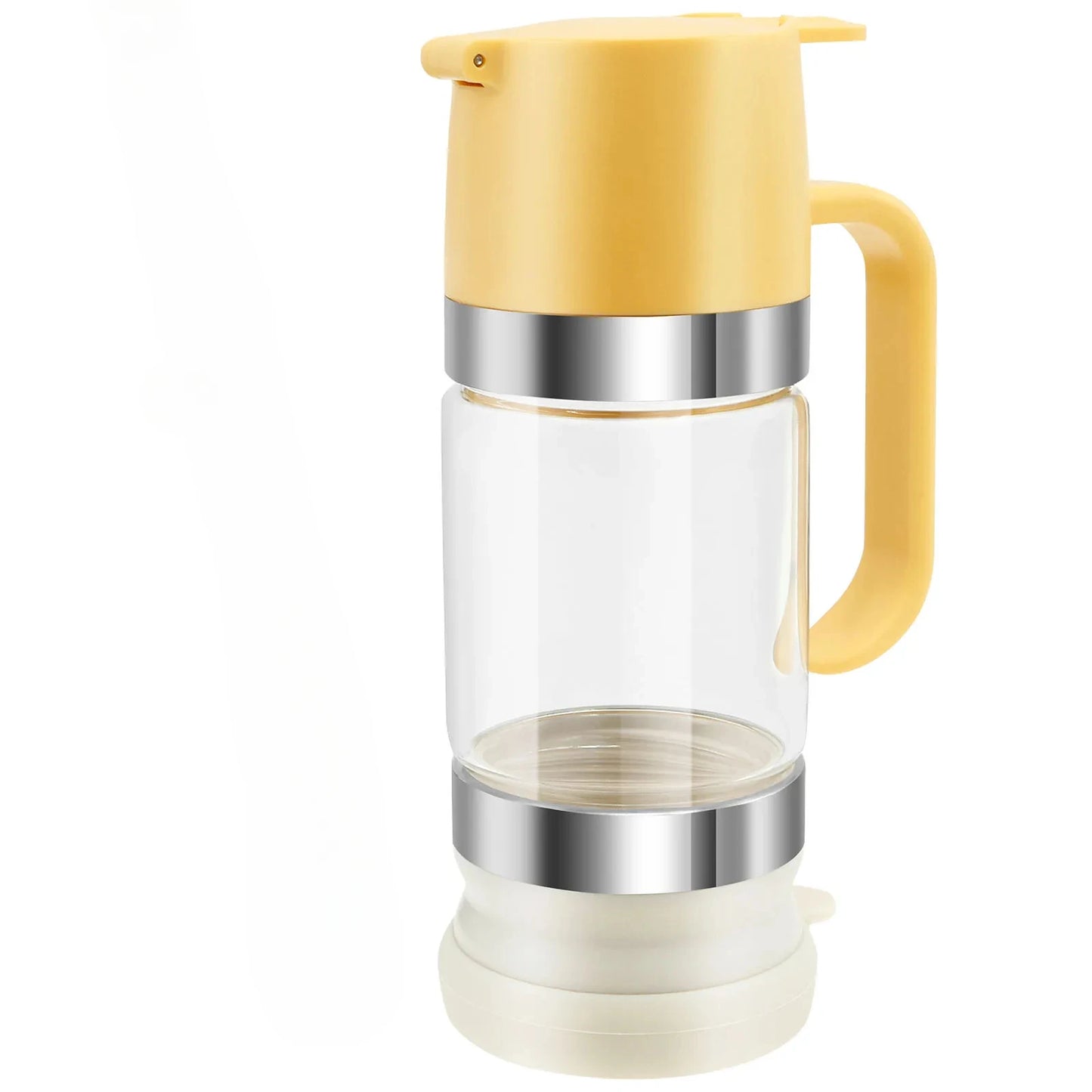 Glas Honigspender 300ml – Tropffreier Sirup- & Honig Dispenser mit Griff