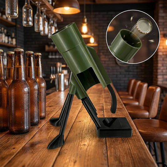Innovativer Mortar Automatik-Bieröffner für Genießer