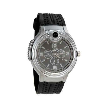 Outdoor Herren Uhr mit Windfestem Gasfeuerzeug