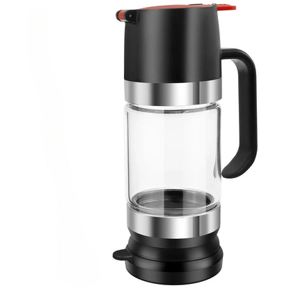 Glas Honigspender 300ml – Tropffreier Sirup- & Honig Dispenser mit Griff