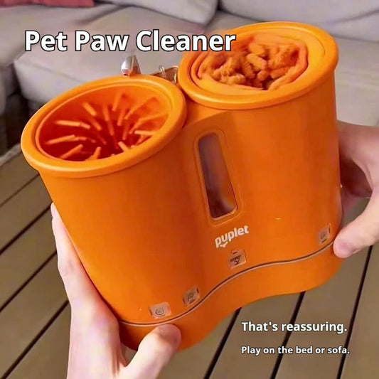 Automatischer Hund Pfotenreiniger – Tragbarer Elektrischer Pfotenwascher