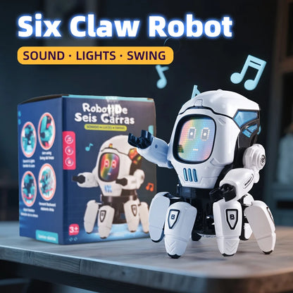 Tanzender Kinder Roboter Oktopus | Musik & Lernspielzeug