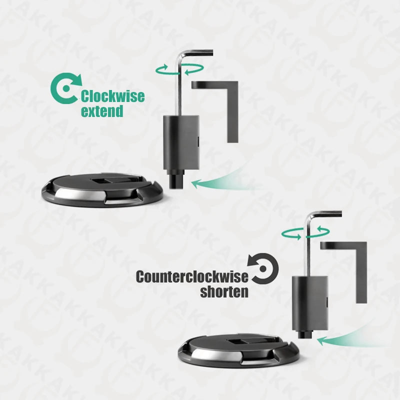 Magnetischer Türstopper aus Zinklegierung – Verstellbarer Heavy Duty Türhalter