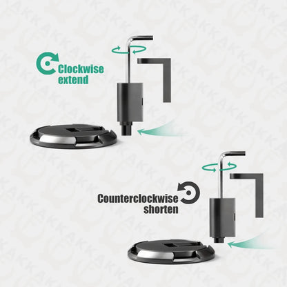 Magnetischer Türstopper aus Zinklegierung – Verstellbarer Heavy Duty Türhalter