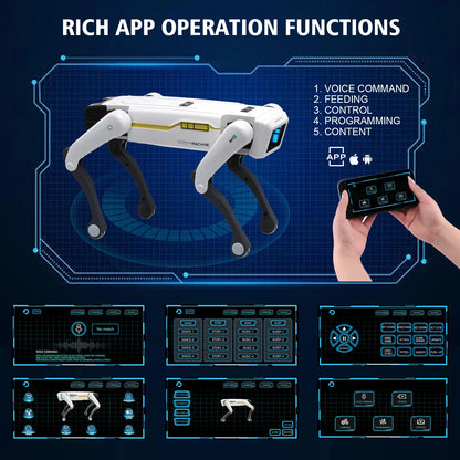 Intelligenter AI RC Roboterhund - Lernspielzeug für Kinder