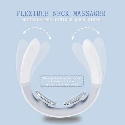 Intelligenter Nacken- & Schultermassager - Wärme & USB