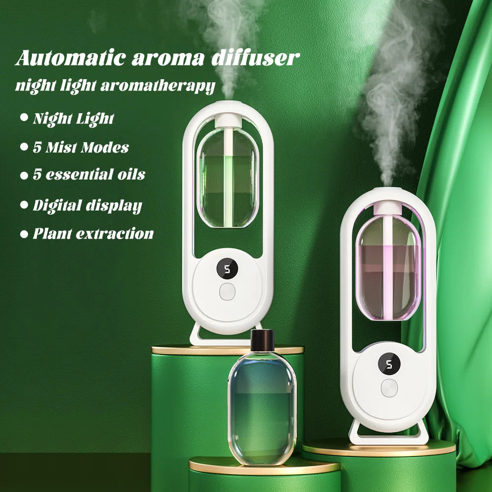 Wiederaufladbarer, tragbarer Aroma-Diffusor mit Timerfunktion