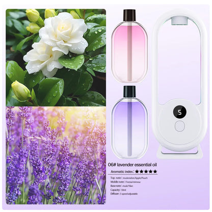 Wiederaufladbarer Aroma Diffusor - Tragbar & mit Timer