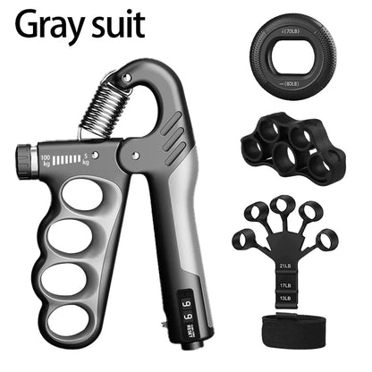 Handtrainer Verstellbar (5-150kg) - Griffkraft & Reha