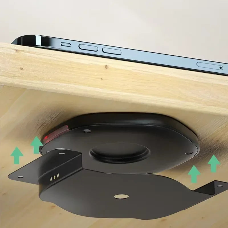 Verstecktes 15W Wireless Ladegerät – 27mm Einbau Tisch Ladestation