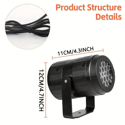 Schneeflocken Projektor Licht - USB, Innen- & Außenbereich