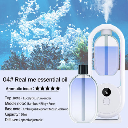 Wiederaufladbarer Aroma Diffusor - Tragbar & mit Timer