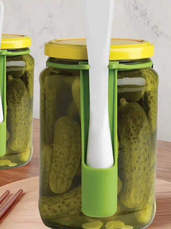 Pickle Greifer Gabel – Edelstahl Gurken- & Oliven Picker für Gläser