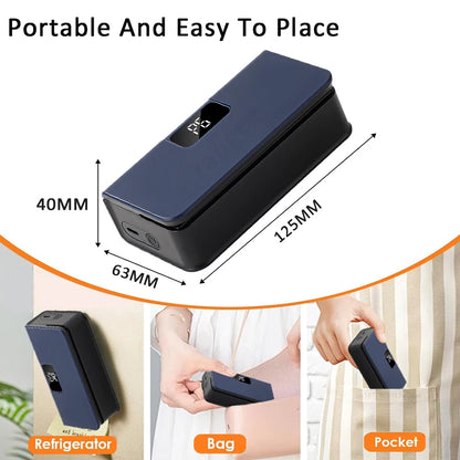 Mini USB Beutelverschweißer 2-in-1 – Wiederaufladbarer Folienschweißer mit LED Display