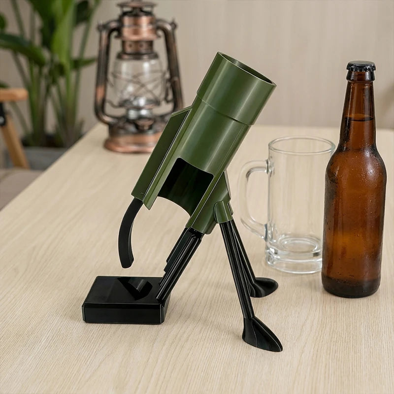 Innovativer Mortar Automatik-Bieröffner für Genießer