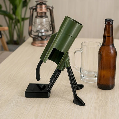 Innovativer Mortar Automatik-Bieröffner für Genießer