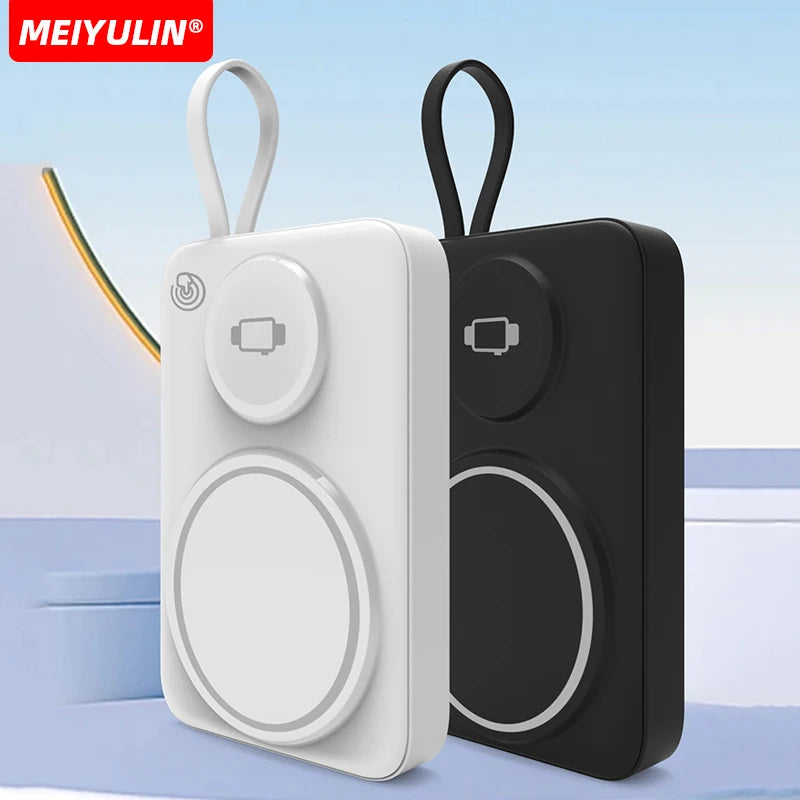 Magnetische 10000mAh Powerbank für Apple Watch – Kabelloses Schnellladen mit USB-C