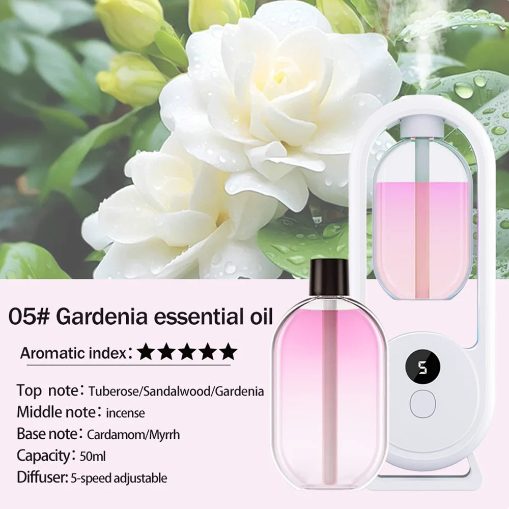 Wiederaufladbarer, tragbarer Aroma-Diffusor mit Timerfunktion