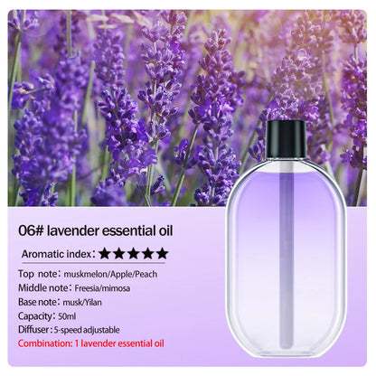 Wiederaufladbarer Aroma Diffusor - Tragbar & mit Timer