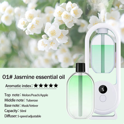 Wiederaufladbarer Aroma Diffusor - Tragbar & mit Timer