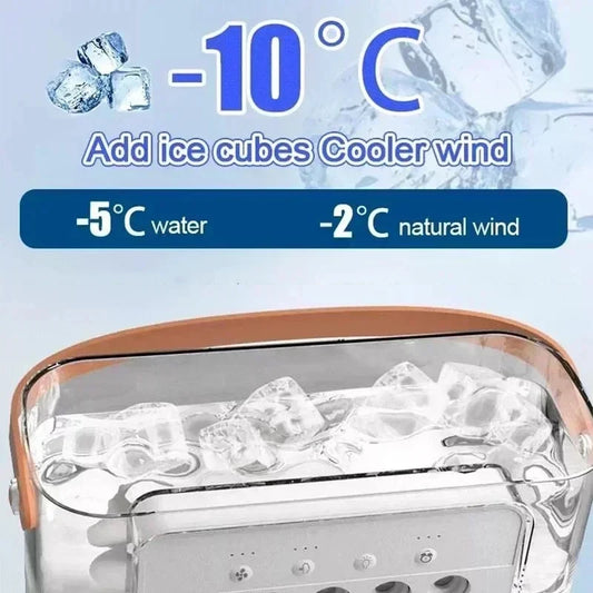 Tragbarer 3-in-1 Mini Luftkühler Ventilator