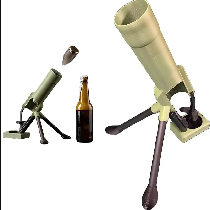 Innovativer Mortar Automatik-Bieröffner für Genießer