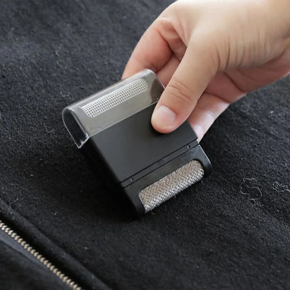 Mini Fusselentferner Tragbar - Doppelkopf für Kleidung