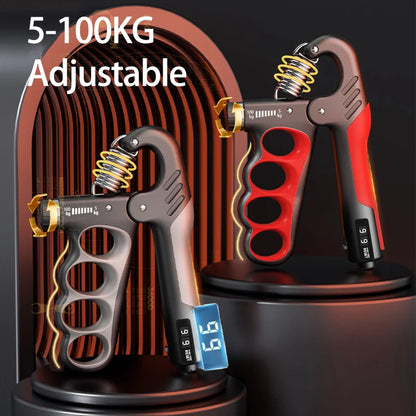 Handtrainer Verstellbar (5-150kg) - Griffkraft & Reha