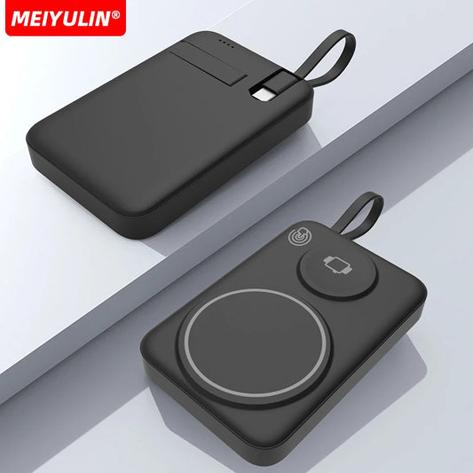 Magnetische 10000mAh Powerbank für Apple Watch – Kabelloses Schnellladen mit USB-C