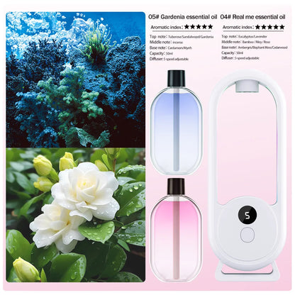 Wiederaufladbarer Aroma Diffusor - Tragbar & mit Timer