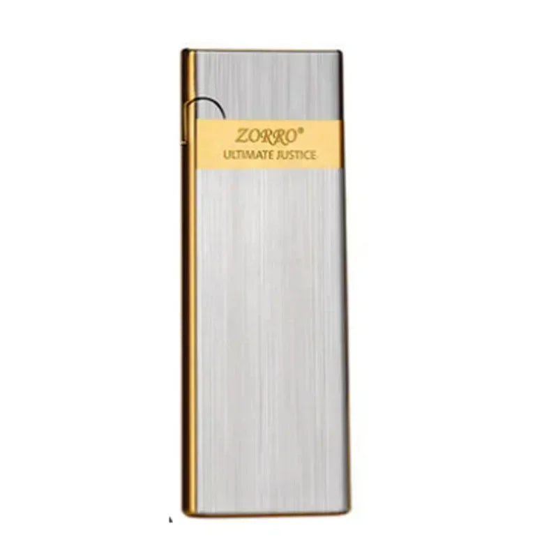 Ultradünnes Metall Gasfeuerzeug – Windfestes Premium Herrenfeuerzeug