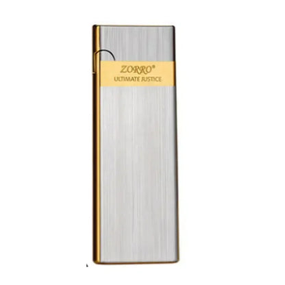 Ultradünnes Metall Gasfeuerzeug – Windfestes Premium Herrenfeuerzeug