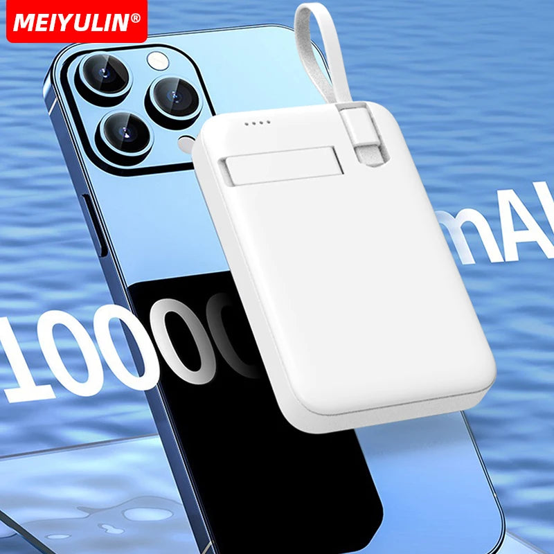Magnetische 10000mAh Powerbank für Apple Watch – Kabelloses Schnellladen mit USB-C
