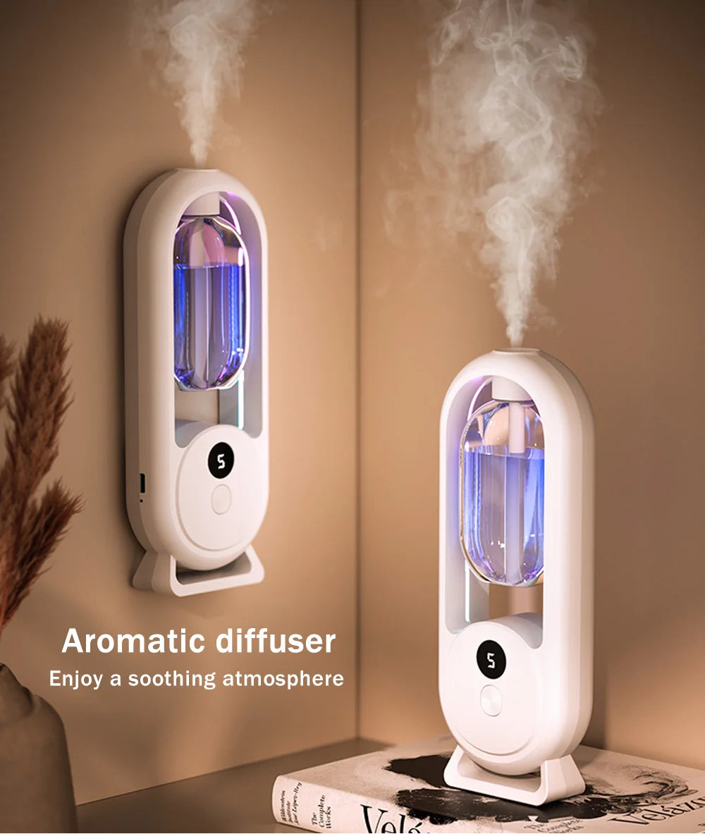 Wiederaufladbarer, tragbarer Aroma-Diffusor mit Timerfunktion