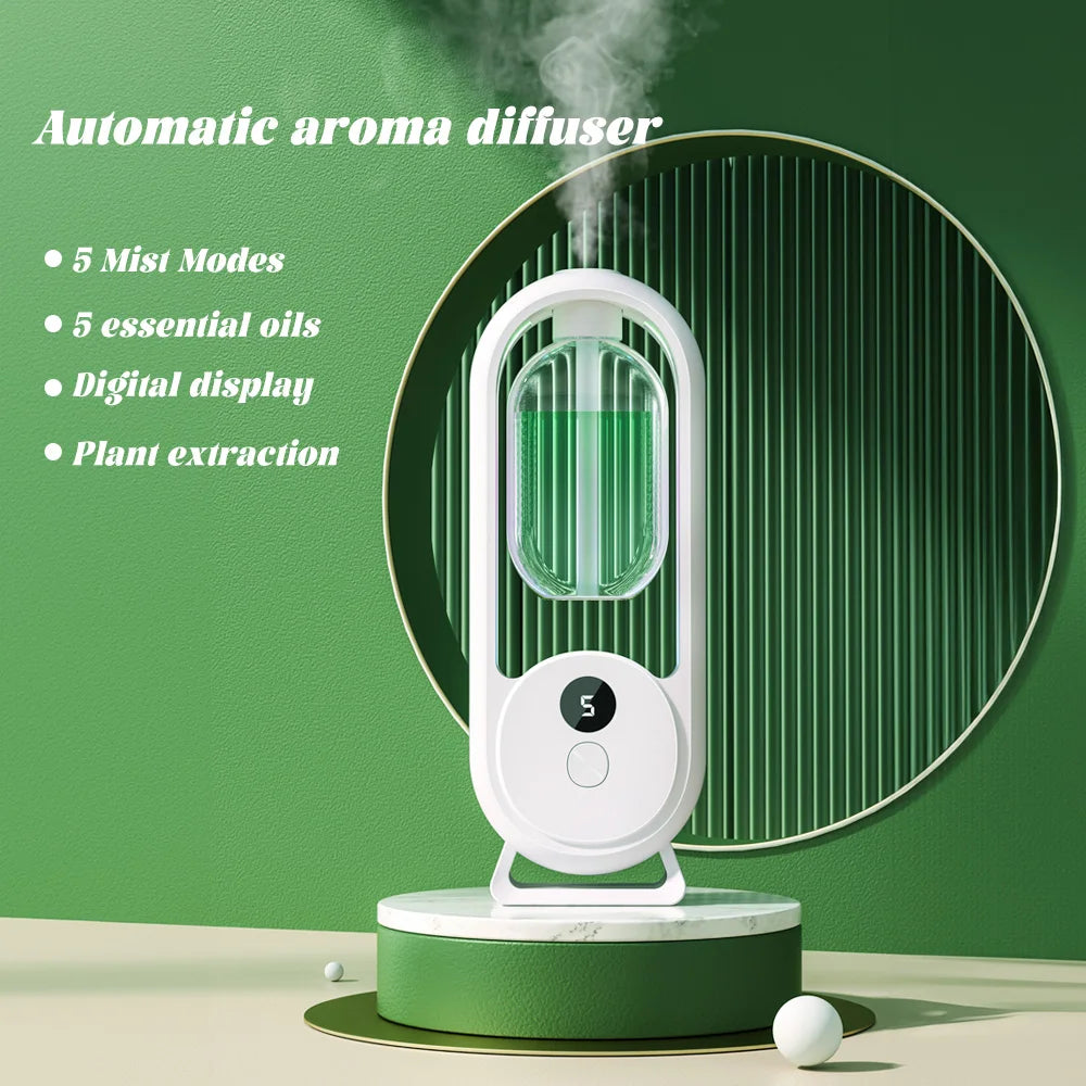 Wiederaufladbarer, tragbarer Aroma-Diffusor mit Timerfunktion