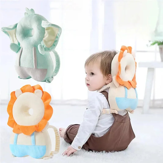 Baby Kopfschutz Rucksack | Sanfter Sturzschutz für Baby-Köpfe
