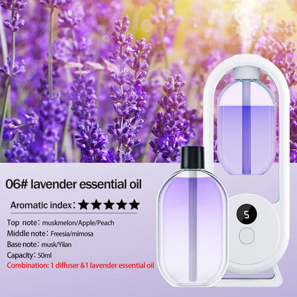 Wiederaufladbarer Aroma Diffusor - Tragbar & mit Timer