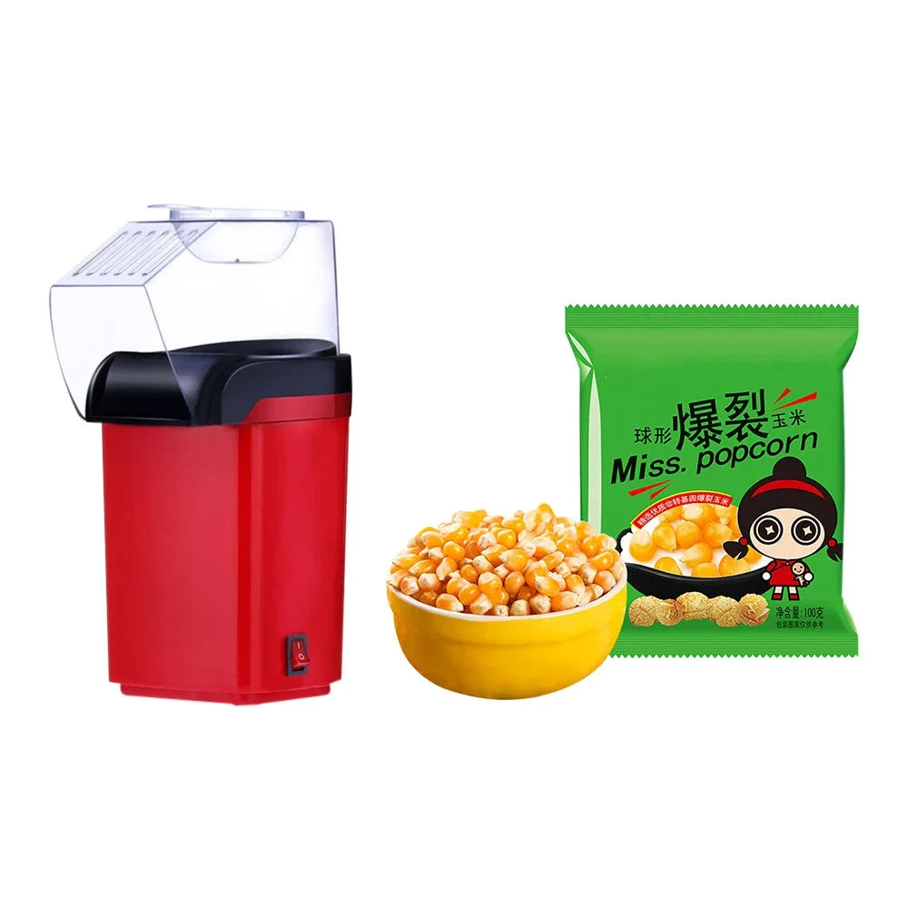 Heißluft-Popcornmaschine – Fettfreier Knabberspaß für Zuhause